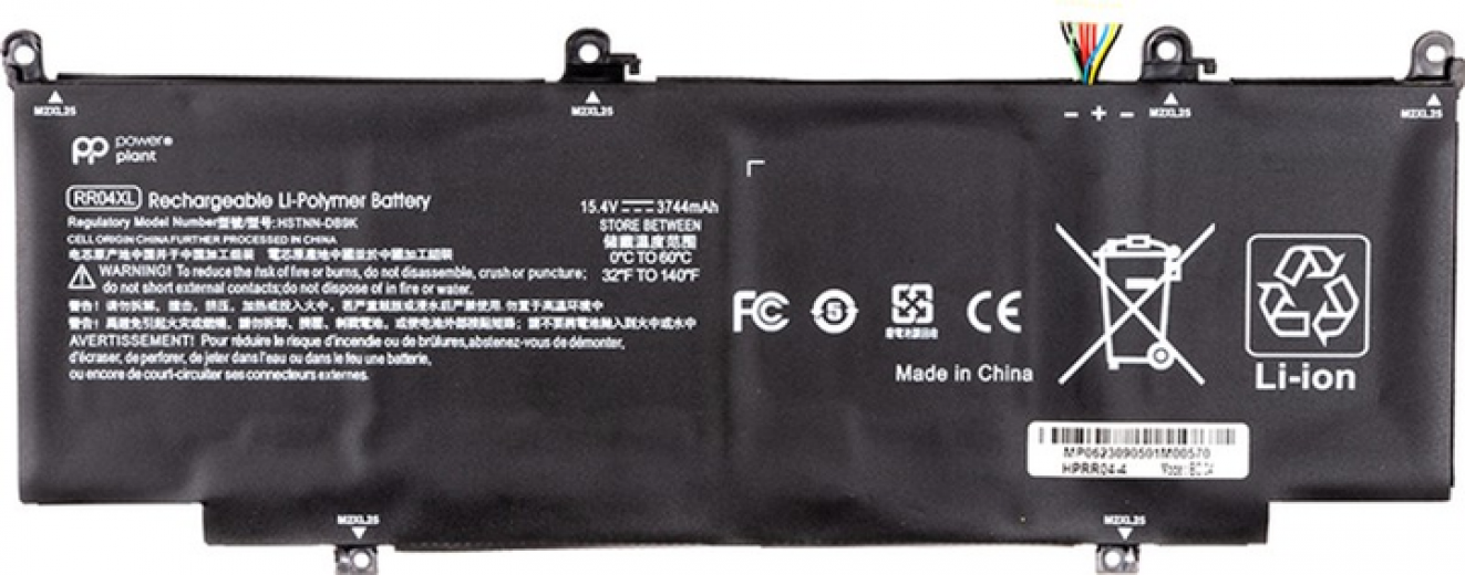 Акумулятор PowerPlant для ноутбуків HP Spectre X360 13-AW Series (RR04XL) 15.4V 3744mAh (NB462124) - фото - інтернет-магазин електроніки та побутової техніки TTT
