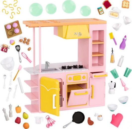 Игровой набор Our Generation Современная кухня (BD37885) - фото Игровой набор Our Generation Современная кухня (BD37885) - фото - интернет-магазин электроники и бытовой техники TTT