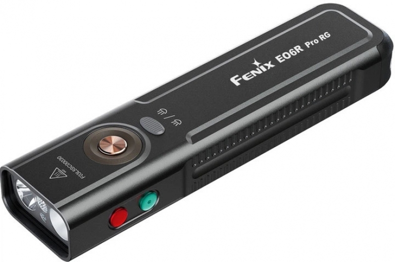 Фонарь наключный Fenix ​​E06R PRO RG Black - фото - интернет-магазин электроники и бытовой техники TTT