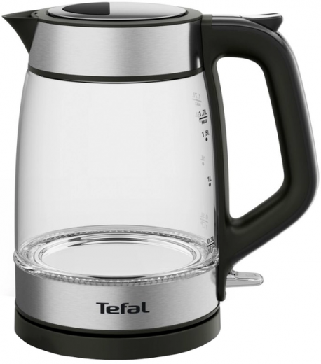 Электрочайник Tefal Glass Kettle KI605830 - фото Электрочайник Tefal Glass Kettle KI605830 - фото - интернет-магазин электроники и бытовой техники TTT