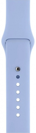 Ремешок Silicon WatchBand for Apple Watch 38mm Lilac - фото - интернет-магазин электроники и бытовой техники TTT