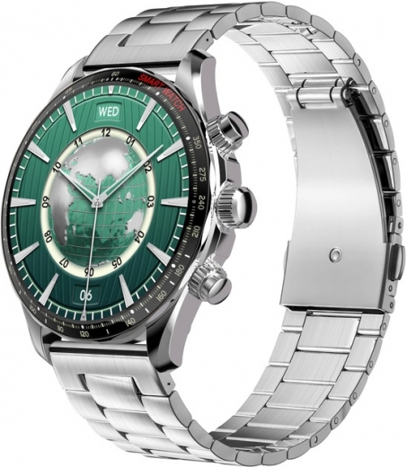 Смарт-годинник Globex Smart Watch Titan (4820183721006) Silver - фото - інтернет-магазин електроніки та побутової техніки TTT