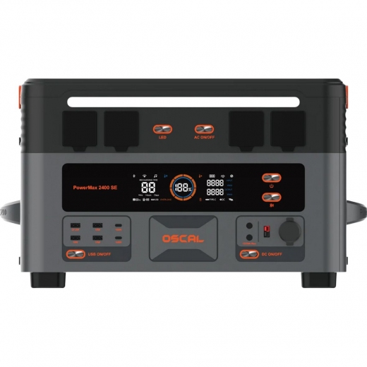 Зарядна станція Oscal PowerMax 2400SE - фото - інтернет-магазин електроніки та побутової техніки TTT