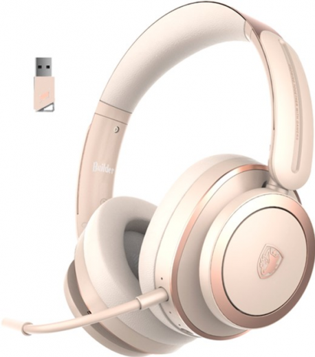 Навушники Sades SA-208 Builder (sa208gp) Golden/Pink - фото - інтернет-магазин електроніки та побутової техніки TTT