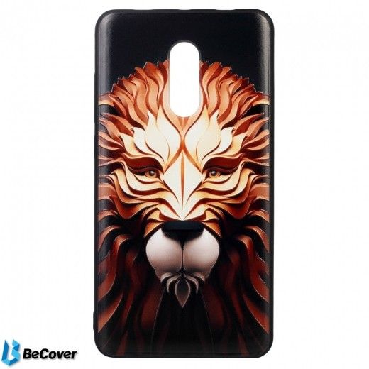 Панель BeCover 3D Print Xiaomi Redmi Note 4X (702115) Lion - фото - інтернет-магазин електроніки та побутової техніки TTT