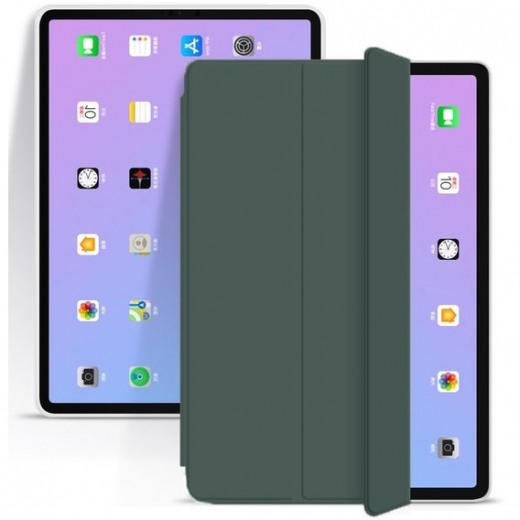 Чехол-книжка BeCover для Apple iPad Pro 12.9 2020 / 2021 (707518) Dark Green - фото Чехол-книжка BeCover для Apple iPad Pro 12.9 2020 / 2021 (707518) Dark Green - фото - интернет-магазин электроники и бытовой техники TTT