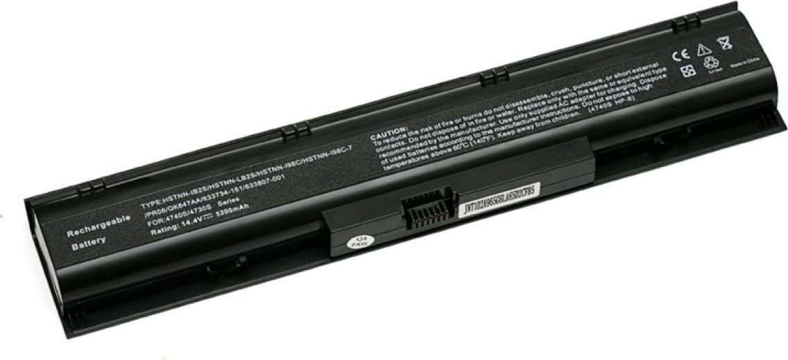 Акумулятор PowerPlant HSTNN-IB2S для HP ProBook 4730s (14.4V/5200mAh/6Cells) (NB00000278) - фото - интернет-магазин электроники и бытовой техники TTT