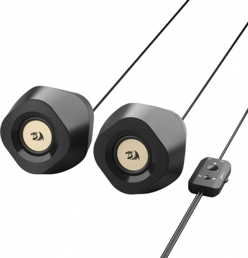 Акустична система Redragon Kaidas RGB Bluetooth (6950376715142) Black  - фото Акустична система Redragon Kaidas RGB Bluetooth (6950376715142) Black  - фото - інтернет-магазин електроніки та побутової техніки TTT