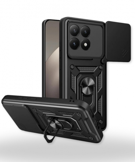 Панель BeCover Military для Xiaomi 15T (715396) Black - фото - інтернет-магазин електроніки та побутової техніки TTT