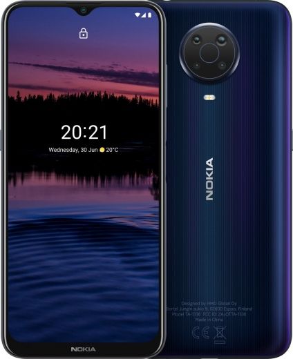 Смартфон Nokia G20 4/64GB Blue - фото - інтернет-магазин електроніки та побутової техніки TTT