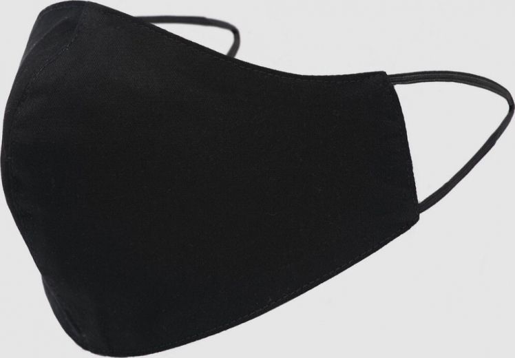 Маска текстильна (універсальний, текстиль, чорний) р.L Black - фото - інтернет-магазин електроніки та побутової техніки TTT