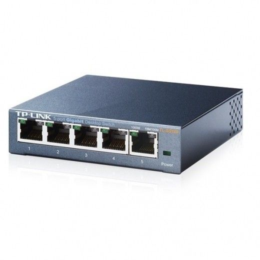 Коммутатор TP-LINK TL-SG105 - фото - интернет-магазин электроники и бытовой техники TTT