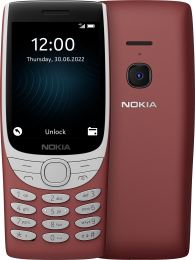 Мобильный телефон Nokia 8210 DS 4G Red - фото Мобильный телефон Nokia 8210 DS 4G Red - фото - интернет-магазин электроники и бытовой техники TTT