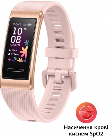 Фитнес-браслет HUAWEI Band 4 Pro (55024889) Pink Gold - фото - интернет-магазин электроники и бытовой техники TTT