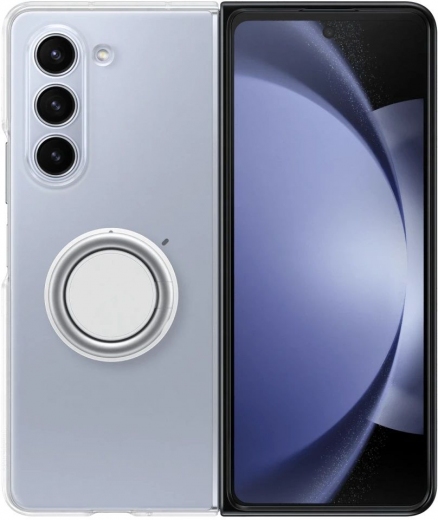 Чехол Aramid для Samsung Galaxy Fold 5 (EF-XF946CTEGUA) Transparent - фото - интернет-магазин электроники и бытовой техники TTT