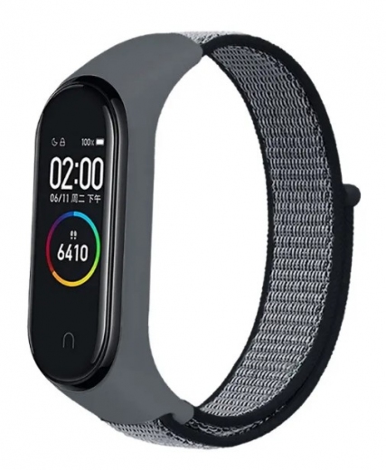 Ремінець BeCover Nylon Style для Xiaomi Mi Smart Band 7 (707659) Gray - фото Ремінець BeCover Nylon Style для Xiaomi Mi Smart Band 7 (707659) Gray - фото - інтернет-магазин електроніки та побутової техніки TTT