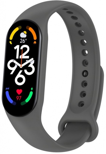 Ремешок BeCover для Xiaomi Mi Smart Band 7 (707480) Gray - фото - интернет-магазин электроники и бытовой техники TTT