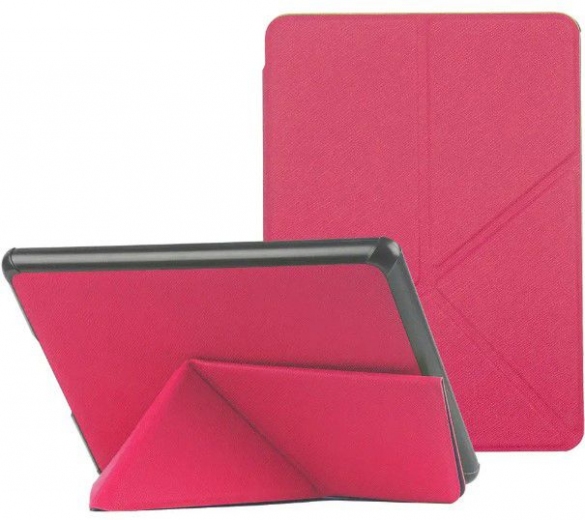 Обложка BeCover Ultra Slim Origami для Amazon Kindle Paperwhite 11th Gen. 2021 (711057) Hot Pink - фото - интернет-магазин электроники и бытовой техники TTT