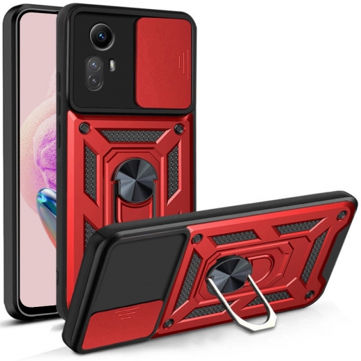 Панель BeCover Military для Xiaomi Redmi Note 12S (709488) Red - фото - інтернет-магазин електроніки та побутової техніки TTT