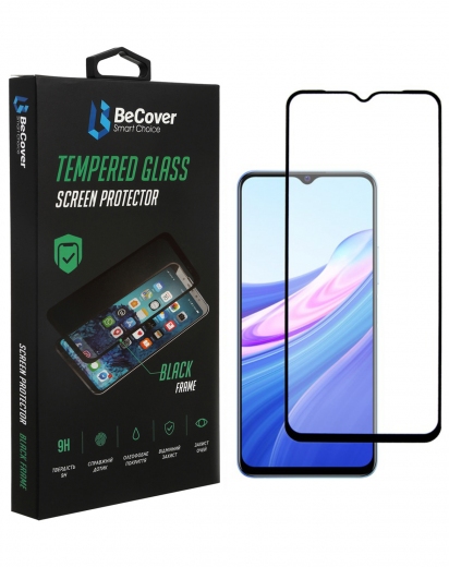 Захисне скло BeCover для Vivo Y53s (707247) Black - фото - інтернет-магазин електроніки та побутової техніки TTT