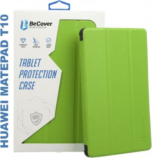 Чохол BeCover Smart Case для Huawei MatePad T10 (705392) Green  - фото Чохол BeCover Smart Case для Huawei MatePad T10 (705392) Green  - фото - інтернет-магазин електроніки та побутової техніки TTT