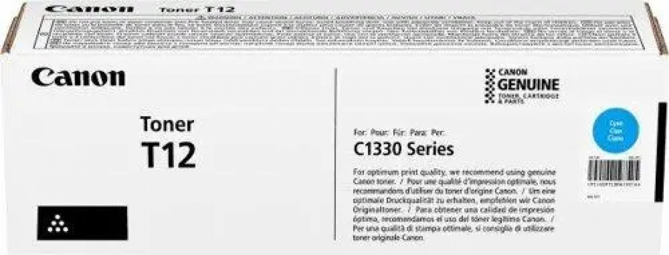 Картридж Canon для iSXC1333 T12  (5097C006AA) Cyan - фото - интернет-магазин электроники и бытовой техники TTT