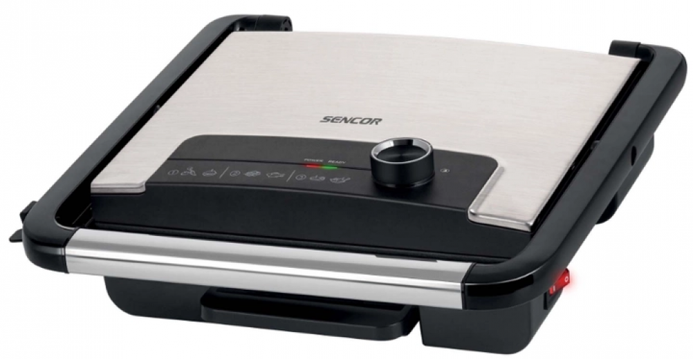 Електрогриль Sencor SBG 3710SS - фото Електрогриль Sencor SBG 3710SS - фото - інтернет-магазин електроніки та побутової техніки TTT