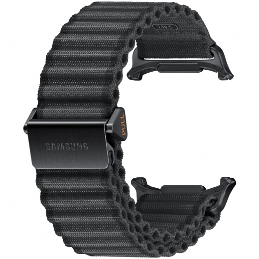Ремінець Samsung Trail Band для Samsung Galaxy Watch 7 Ultra (ET-SVL70MNEGEU) Dark Gray - фото - інтернет-магазин електроніки та побутової техніки TTT