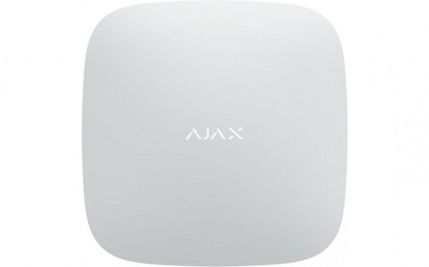 Бездротова станція управління приладами Ajax Smart Home Hub White (000001145) - фото - інтернет-магазин електроніки та побутової техніки TTT