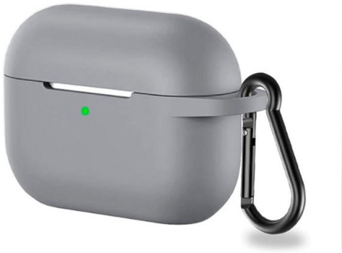 Чехол Silicon BeCover для Apple AirPods Pro (704481) Gray - фото - интернет-магазин электроники и бытовой техники TTT
