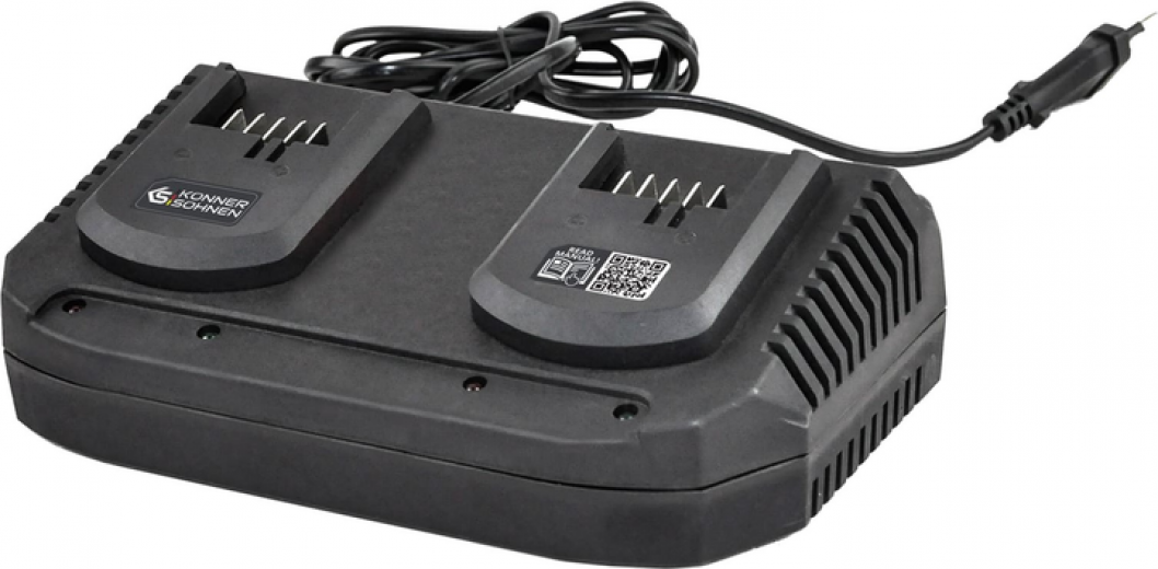 Зарядний подвійний пристрій акумуляторних батарей Konner&Sohnen KS C35A-2 - фото - інтернет-магазин електроніки та побутової техніки TTT