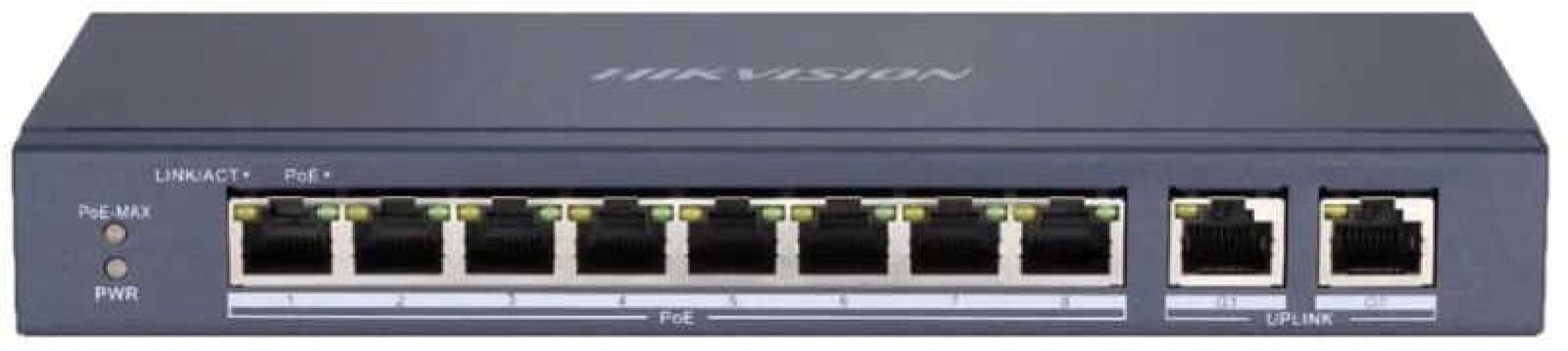 Комутатор Hikvision DS-3E0310P-E/M(B) PoE - фото - інтернет-магазин електроніки та побутової техніки TTT