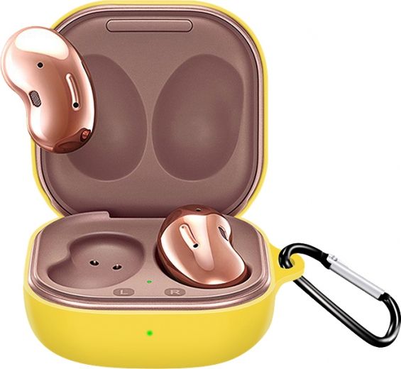 Чехол Silicon BeCover для Samsung Galaxy Buds Live / Buds Pro (705414) Yellow - фото - интернет-магазин электроники и бытовой техники TTT