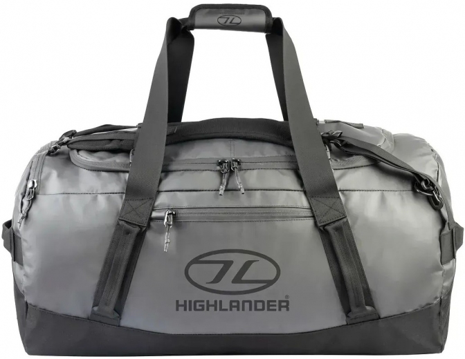 Сумка дорожная водозащитная Highlander Hauler Duffel 90L  (DB134-DGY) Dark Grey - фото - интернет-магазин электроники и бытовой техники TTT