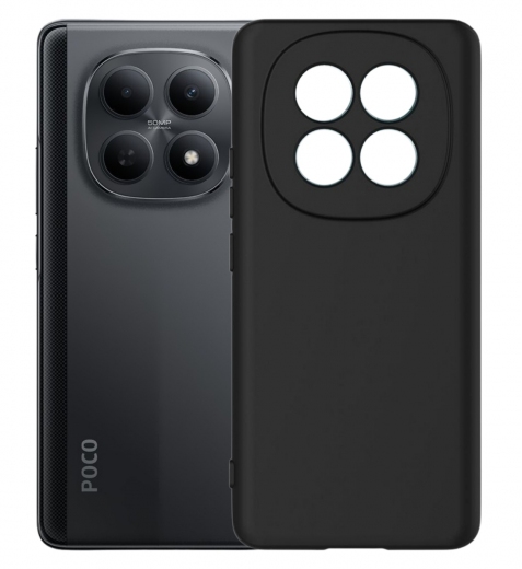 Панель BeCover для Poco M8 (715055) Black - фото - інтернет-магазин електроніки та побутової техніки TTT
