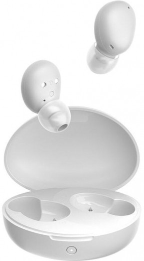 Бездротові навушники QCY T16 White - фото - інтернет-магазин електроніки та побутової техніки TTT