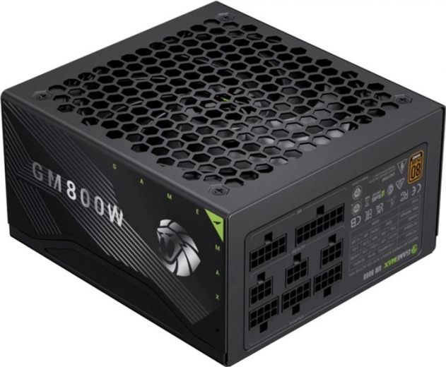 Блок питания GameMax GM 800B Fully-modular New - фото - интернет-магазин электроники и бытовой техники TTT