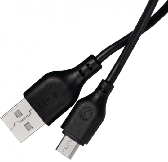 Кабель USB XO NB103 microUSB 1m 2.1A Black - фото - интернет-магазин электроники и бытовой техники TTT