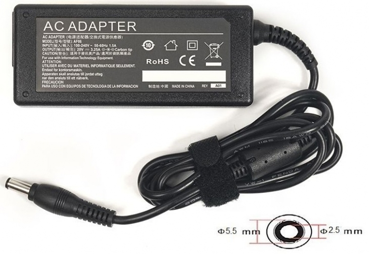 Блок живлення PowerPlant для ноутбуків IBM/LENOVO (20V 65W 3.25A) (IB65H5525) - фото - інтернет-магазин електроніки та побутової техніки TTT