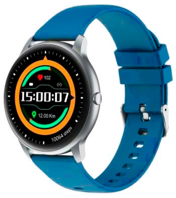 Ремінець для Xiaomi/Samsung/Huawei/IMILAB/Kieslect 22мм Blue - фото - інтернет-магазин електроніки та побутової техніки TTT