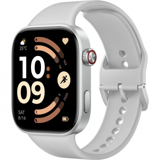 Смарт-часы Xiaomi Redmi Watch 6 (BHR08CUGL) Silver Gray - фото - интернет-магазин электроники и бытовой техники TTT