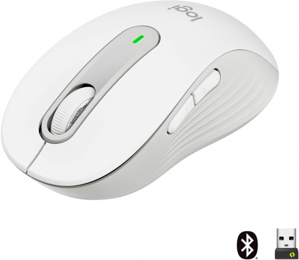 Миша Logitech Signature M650 Wireless Mouse (910-006255) Off-White - фото - інтернет-магазин електроніки та побутової техніки TTT