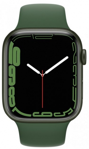 Apple Watch Series 7 GPS 45mm Green Aluminium Case with (MKN73UL/A) Green Sport Band - фото - інтернет-магазин електроніки та побутової техніки TTT