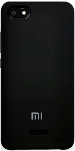 Накладка Original Soft Case Xiaomi Redmi 6A Black - фото - інтернет-магазин електроніки та побутової техніки TTT