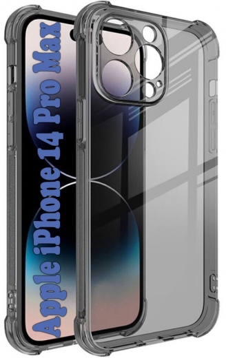 Cиліконовий чохол BeCover Anti-Shock для Apple iPhone 14 Pro Max (BC_708247) Grey - фото - інтернет-магазин електроніки та побутової техніки TTT