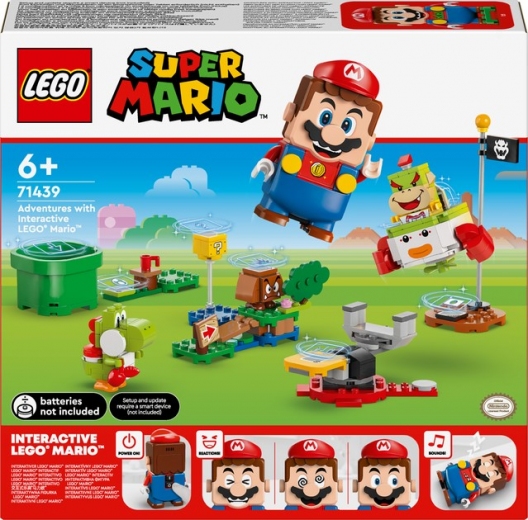 Конструктор LEGO Super Mario Пригоди з інтерактивним LEGO Маріо 218 деталей (71439) - фото - інтернет-магазин електроніки та побутової техніки TTT