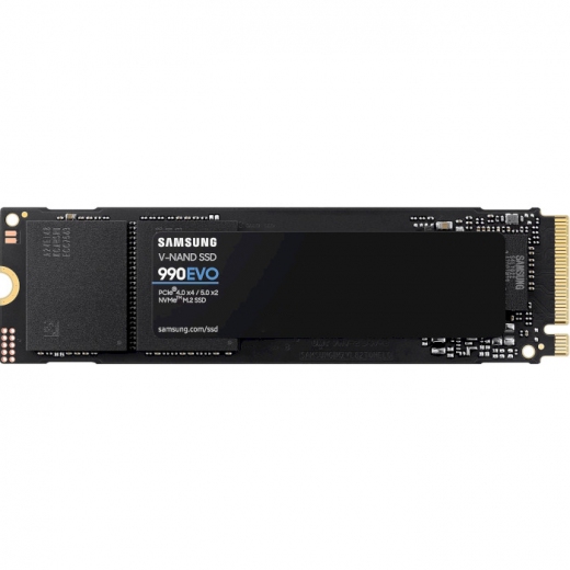 SSD Samsung 990 Evo 2TB M.2 PCIe 4.0 x4/5.0 x2 NVMe 2.0 V-NAND TLC (MZ-V9E2T0BW) - фото - интернет-магазин электроники и бытовой техники TTT