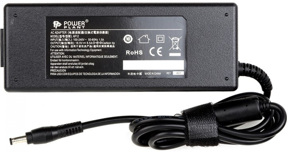 Блок питания PowerPlant для ноутбука HP (18.5V 120W 6.5A) (HP120E5525) - фото Блок питания PowerPlant для ноутбука HP (18.5V 120W 6.5A) (HP120E5525) - фото - интернет-магазин электроники и бытовой техники TTT