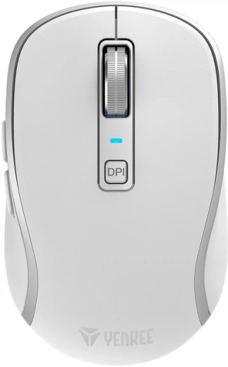 Миша Yenkee YMS 2085WE NOBLE Wireless/Bluetooth/USB (45019715) White  - фото - інтернет-магазин електроніки та побутової техніки TTT
