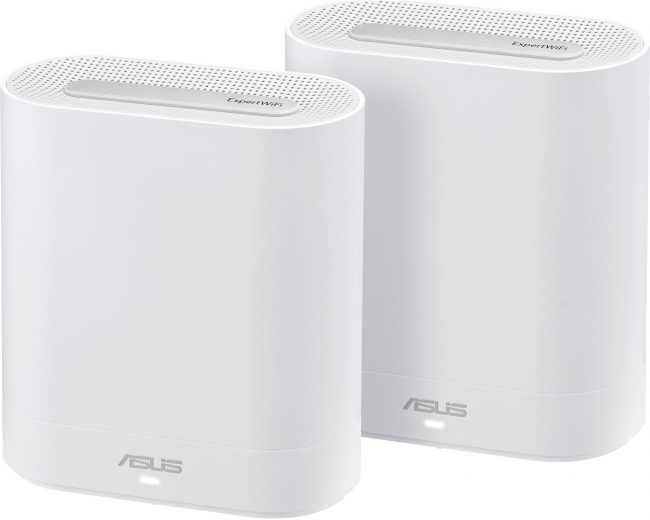 Маршрутизатор Asus ExpertWiFi EBM68 2PK AX7800 (90IG07V0-MO3A40) White - фото - интернет-магазин электроники и бытовой техники TTT